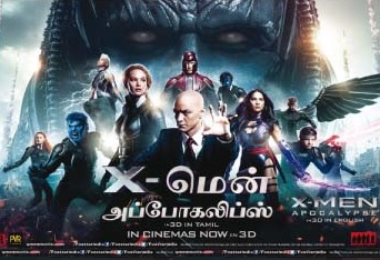 X-Men: Apocalypse (2016) Tamil Dubbed Movie HD 720p Watch Online