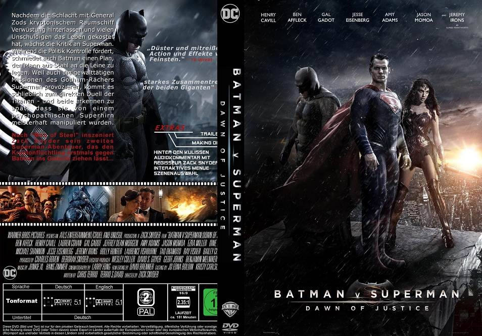 Batman Vs Superman: Dawn Of Justice (2016) Tamil Dubbed Movie HD 720p Watch Online