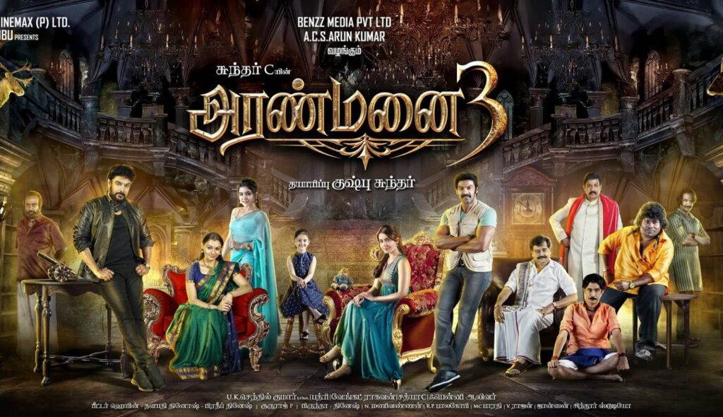 Aranmanai 3 (2021) HD 720p Tamil Movie Watch Online
