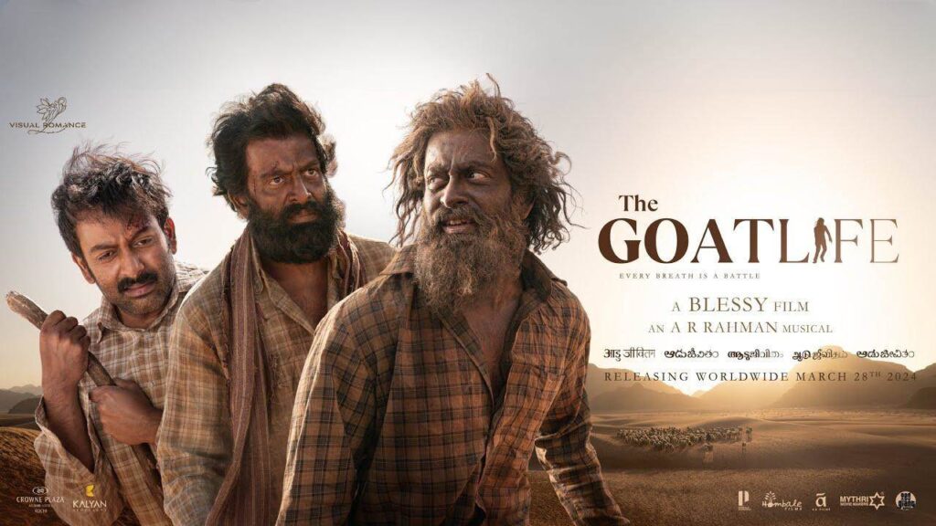 Aadujeevitham – The Goat Life (2024) DVDScr Tamil Movie Watch Online