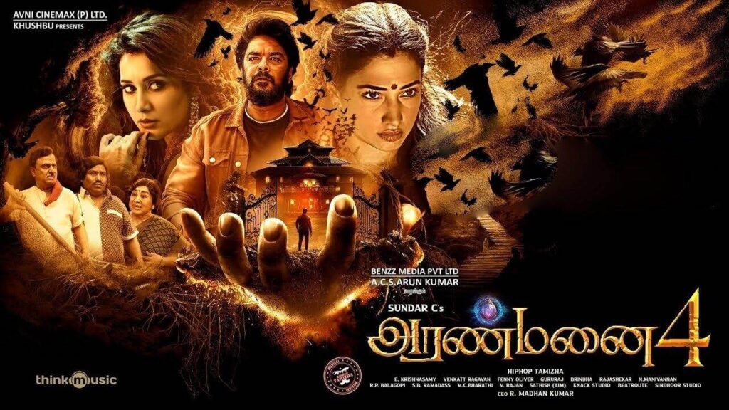Aranmanai 4 (2024) DVDScr Tamil Movie Watch Online